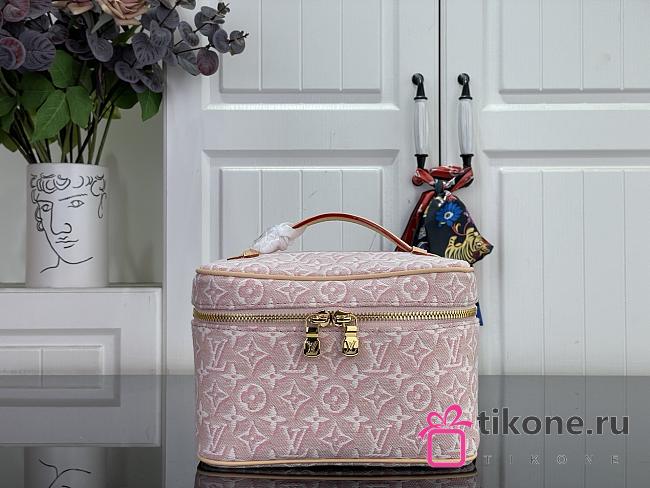 LV Nice Mini Rose Ruban Pink M29667 - 20x13.5x12cm - 1