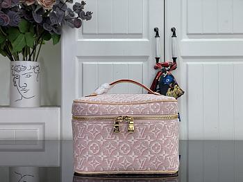 LV Nice Mini Rose Ruban Pink M29667 - 20x13.5x12cm