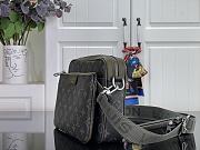 LV Trio Messenger Monogram Eclipse Canvas  Khaki Green M28628 - 25x18.5x7cm - 5