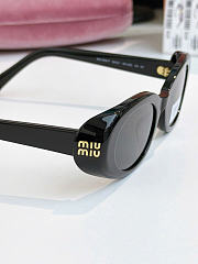 Miumiu Rêverie Sunglasses Slate Gray Lenses SMUB09 - 4