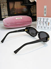 Miumiu Rêverie Sunglasses Slate Gray Lenses SMUB09 - 3