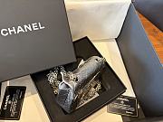 Chanel Small 2.55 Minaudiere Silver-Tone Metal Silver AS6276 - 12.5x11x5cm - 2
