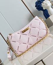 LV Pochette Liv Monogram Empreinte Light Bliss Couture M29495 - 24.5x13.5x6.5cm - 4
