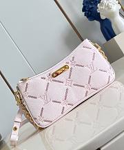 LV Pochette Liv Monogram Empreinte Light Bliss Couture M29495 - 24.5x13.5x6.5cm - 3