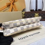 LV Pochette Liv Damier Azur Canvas N00228 - 24.5x13.5x6.5cm - 2