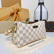 LV Pochette Liv Damier Azur Canvas N00228 - 24.5x13.5x6.5cm - 3
