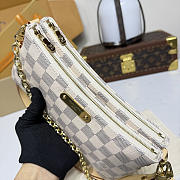 LV Pochette Liv Damier Azur Canvas N00228 - 24.5x13.5x6.5cm - 5
