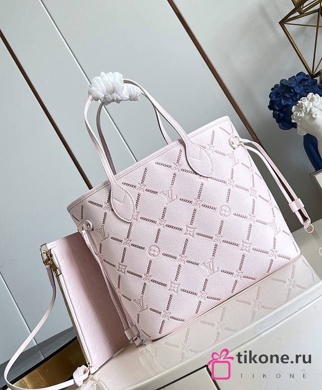 LV Neverfull MM Light Bliss Couture M28527 - 47x28x14cm - 1