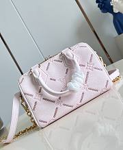 LV Speedy Bandouliere 20 Monogram Empreinte Light Bliss Couture M28529 - 20.5x13.5x12cm - 6