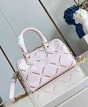 LV Speedy Bandouliere 20 Monogram Empreinte Light Bliss Couture M28529 - 20.5x13.5x12cm - 4