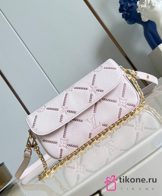 LV Wallet On Chain Ivy Monogram Empreinte Light Bliss Couture M29502 - 23.5x12x4.3cm - 1
