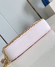 LV Wallet On Chain Ivy Monogram Empreinte Light Bliss Couture M29502 - 23.5x12x4.3cm - 6