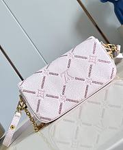 LV Wallet On Chain Ivy Monogram Empreinte Light Bliss Couture M29502 - 23.5x12x4.3cm - 3