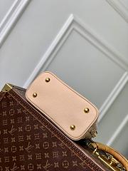 LV Alma BB Monogram Empreinte Hazelnut Couture M28458 - 23.5x17.5x11.5cm - 5