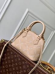 LV Alma BB Monogram Empreinte Hazelnut Couture M28458 - 23.5x17.5x11.5cm - 3