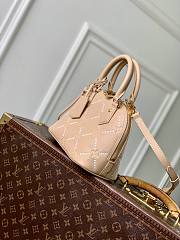LV Alma BB Monogram Empreinte Hazelnut Couture M28458 - 23.5x17.5x11.5cm - 2