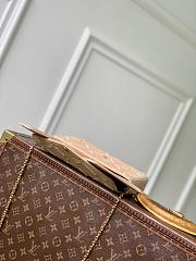 LV Pochette Félicie Monogram Empreinte Hazelnut Couture M29482 - 21x12x3cm - 4