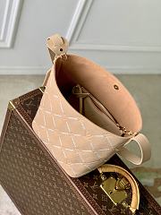 LV All In MM Monogram Empreinte Hazelnut Couture M28524 - 21x24x16cm - 6