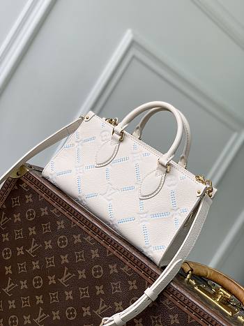 LV OnTheGo East West Monogram Empreinte Quartz Couture M29487 - 25x13x10cm