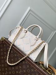 LV OnTheGo East West Monogram Empreinte Quartz Couture M29487 - 25x13x10cm - 4
