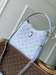 LV All Around PM Mahina Leather Bleu Olympe M28779 - 25x20x6cm - 1