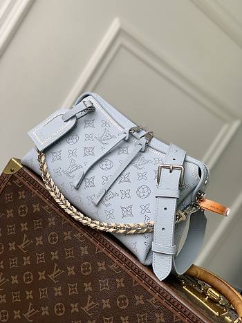LV Hand It All PM Mahina Bleu Olympe M29317 - 29x18x13cm