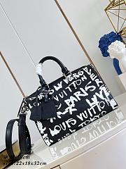 LV Speedy P9 Bandoulière 30 Scribble Black/White M26175 - 32x22.5x18cm - 1