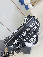 LV Speedy P9 Bandoulière 30 Scribble Black/White M26175 - 32x22.5x18cm - 3
