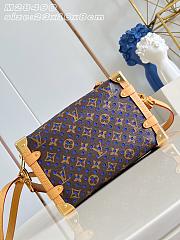 LV Side Trunk MM Monogram Perfo Neon Wave M28490 - 23.5x16x8.5cm - 2
