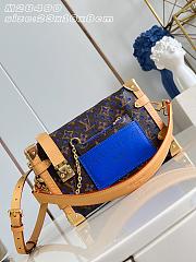 LV Side Trunk MM Monogram Perfo Neon Wave M28490 - 23.5x16x8.5cm - 1