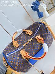 LV Speedy Soft 30 Monogram Perfo Neon Wave M29143 - 30x21x17cm - 2