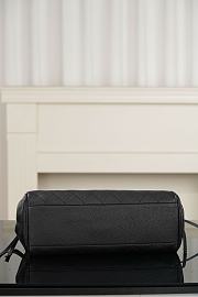 Chanel Shopping Bag Grained Calfskin & Gold-Tone Metal Black AS6428 - 38x23x16cm - 4