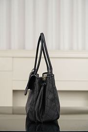 Chanel Shopping Bag Grained Calfskin & Gold-Tone Metal Black AS6428 - 38x23x16cm - 5