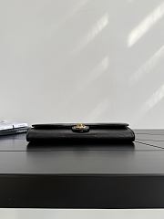 Chanel Clutch With Chain Lizard Embossed Calfskin & Gold-Tone Metal Black AP5280 - 25x9.5x5cm - 3