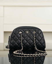 Chanel Clutch with Chain Grained Shiny Calfskin & Gold-Tone Metal Black AP5092 - 19.5x11.7x5.5cm - 1