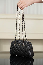 Chanel Clutch with Chain Grained Shiny Calfskin & Gold-Tone Metal Black AP5092 - 19.5x11.7x5.5cm - 6