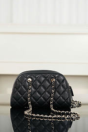 Chanel Clutch with Chain Grained Shiny Calfskin & Gold-Tone Metal Black AP5092 - 19.5x11.7x5.5cm - 3
