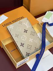 LV Passport Cover Monogram Surplus Canvas Sand Beige M29237 - 14x2.5x10cm - 5