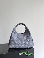 Bottega Veneta Large Campana Suede Cloudy Indigo - 39x24x18.5cm - 6