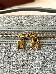 Loro Piana Extra Pocket L19 Silk, Cotton, Linen Green Fluorite/Eucalyptus/Sun Gold (B5BN) - 19x11.5x7cm - 5