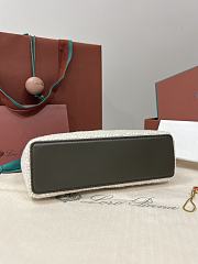 Loro Piana Extra Pocket L19 Cashmere, Lotus Flower, Silk Pale Wheat/Salty Capers/Sun gold (B5C5) - 19x11.5x7cm - 5