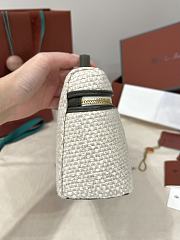 Loro Piana Extra Pocket L19 Cashmere, Lotus Flower, Silk Pale Wheat/Salty Capers/Sun gold (B5C5) - 19x11.5x7cm - 4