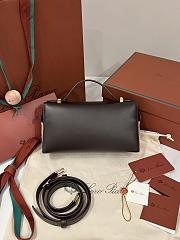 Loro Piana Extra Bag L23 Wool, Silk Camel/Black/Pecora Nera Color/Sun Gold (F8BN) - 23x12x7cm - 5