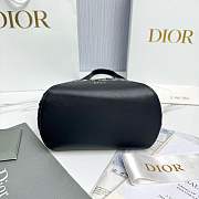 Small Dior Médaillon Bucket Bag Blue Dior Oblique Jacquard - 19x18x12.5cm - 5