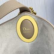 Medium Dior Médaillon Bucket Bag Trench Grained Calfskin - 26.5x26x15cm - 3