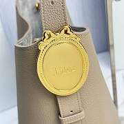 Medium Dior Médaillon Bucket Bag Trench Grained Calfskin - 26.5x26x15cm - 6