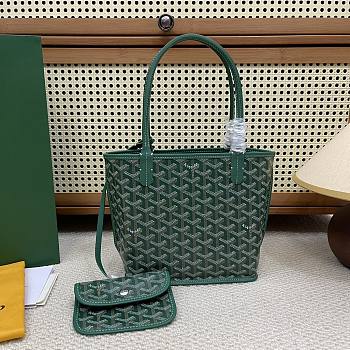Goyard Anjou Mini Bag Green - 19.5x9x19.5cm