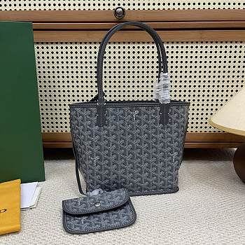 Goyard Anjou Mini Bag Gray - 19.5x9x19.5cm