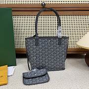 Goyard Anjou Mini Bag Gray - 19.5x9x19.5cm - 4