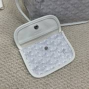 Goyard Anjou Mini Bag White - 19.5x9x19.5cm - 4